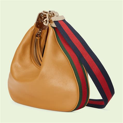 gucci attache bag up close.